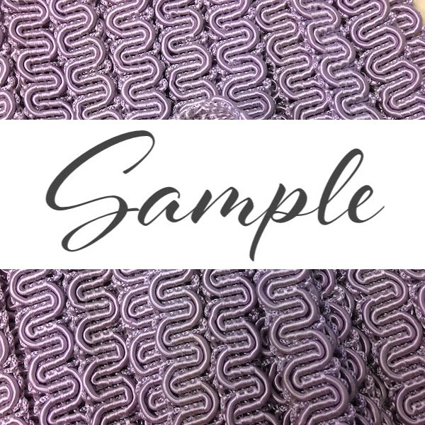 GIMP BRAID Scroll 15mm Lilac - Image 2