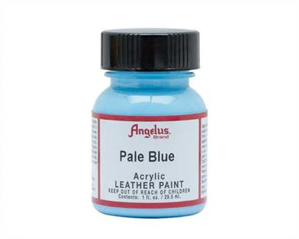 ANGELUS Acrylic Leather Paint Pale Blue - Image 3