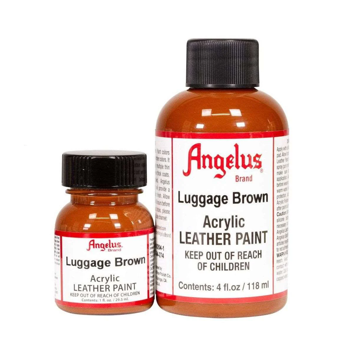 ANGELUS Acrylic Leather Paint Luggage Brown