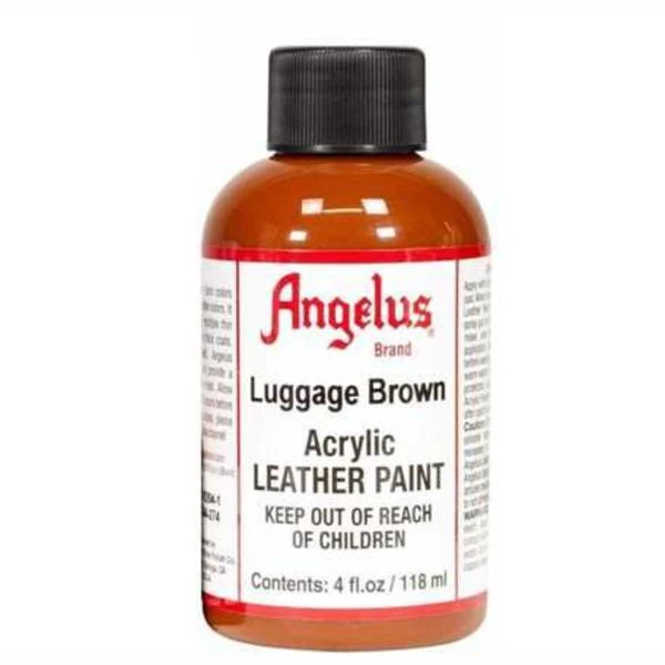 ANGELUS Acrylic Leather Paint Luggage Brown - Image 2