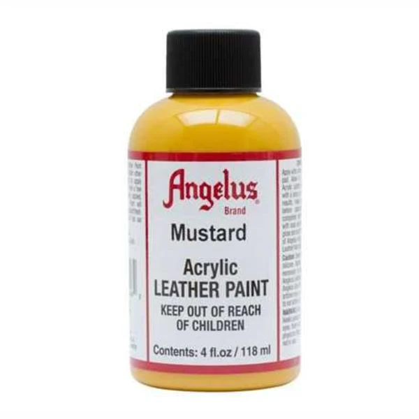 ANGELUS Acrylic Leather Paint Mustard - Image 2