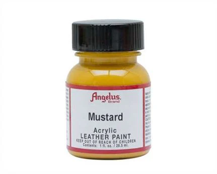ANGELUS Acrylic Leather Paint Mustard - Image 3