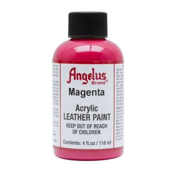 ANGELUS Acrylic Leather Paint Magenta - Image 2