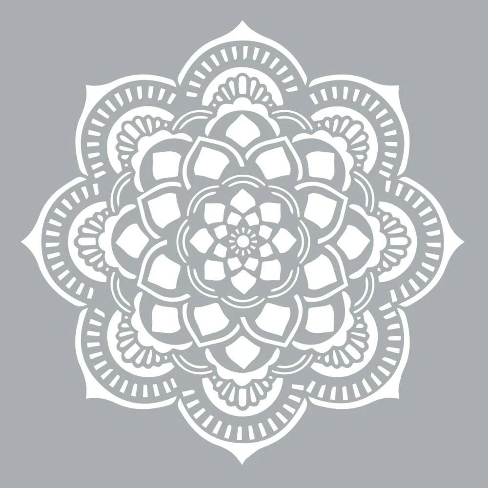 AMERICANA Stencil XL Mandala