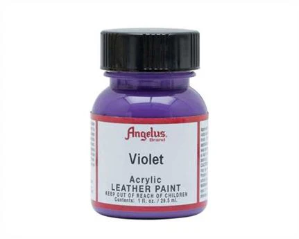 ANGELUS Acrylic Leather Paint Violet - Image 3