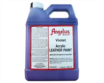 ANGELUS Acrylic Leather Paint Violet - Image 4