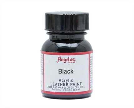 ANGELUS Acrylic Leather Paint Black - Image 4