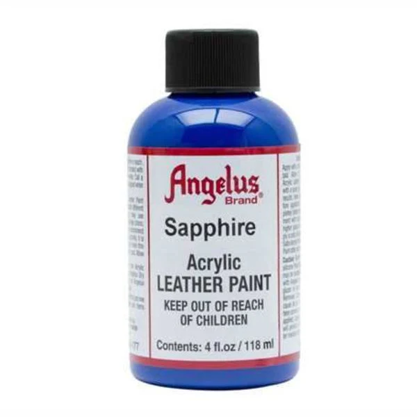 ANGELUS Acrylic Leather Paint Sapphire - Image 2