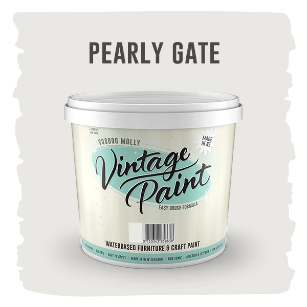 Vintage Paint Pearly Gate