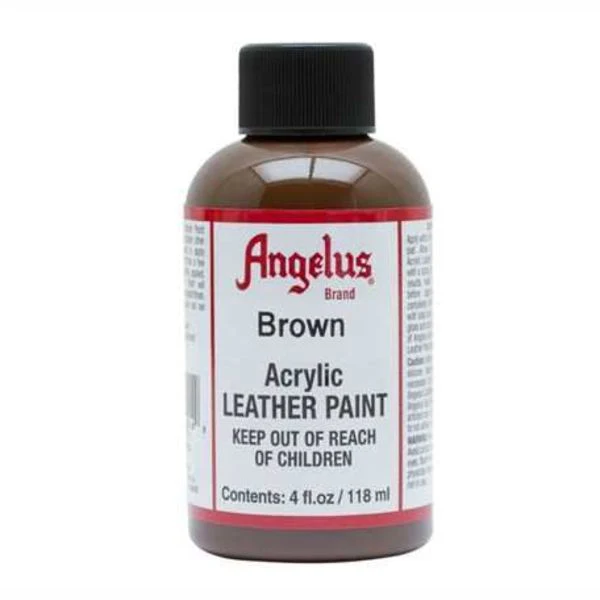 ANGELUS Acrylic Leather Paint Brown - Image 2