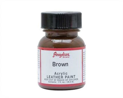 ANGELUS Acrylic Leather Paint Brown - Image 3