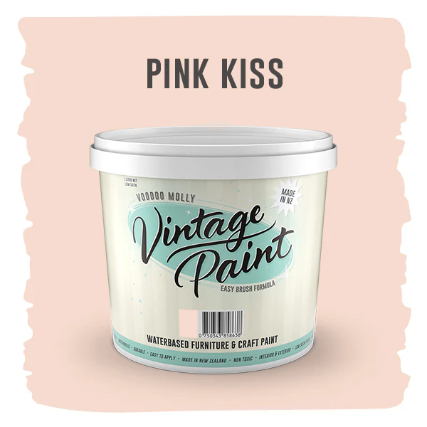 Vintage Paint Pink Kiss
