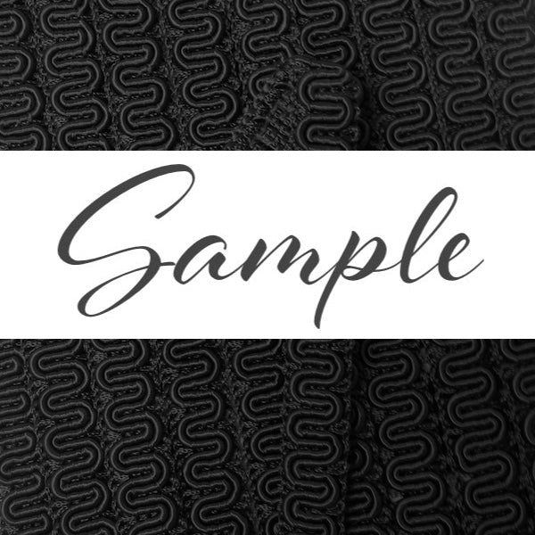 GIMP BRAID Scroll 15mm Black - Image 2