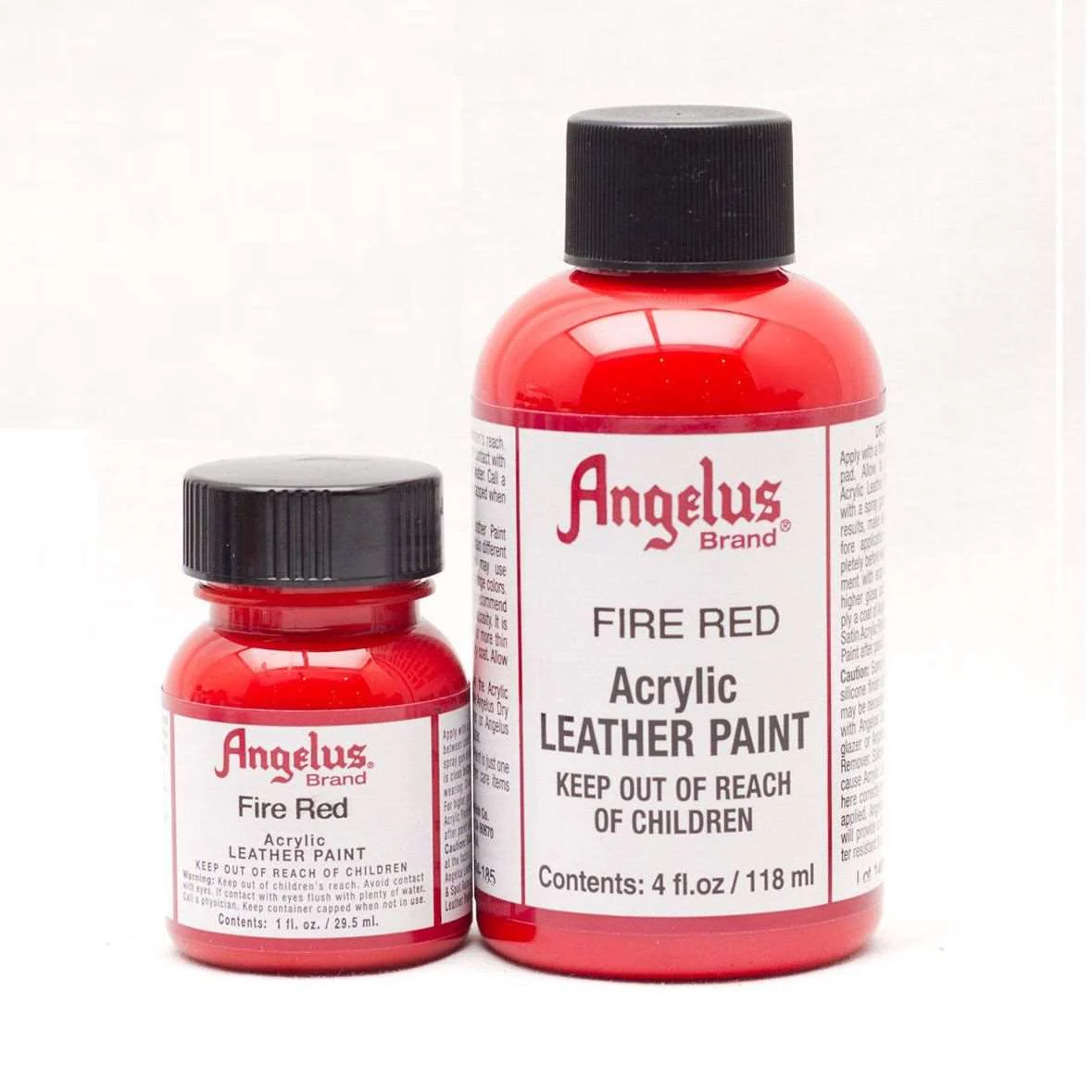ANGELUS Acrylic Leather Paint Fire Red