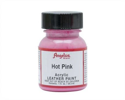ANGELUS Acrylic Leather Paint Hot Pink - Image 3