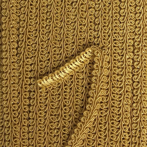 GIMP BRAID French 8mm Old Gold