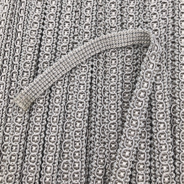 GIMP BRAID Lamp 10mm Grey