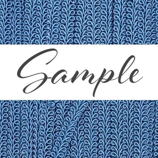 GIMP BRAID French 13mm Saxe Blue - Image 2