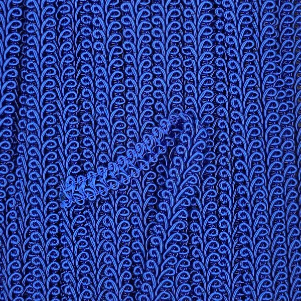 GIMP BRAID French 13mm Cobalt Blue