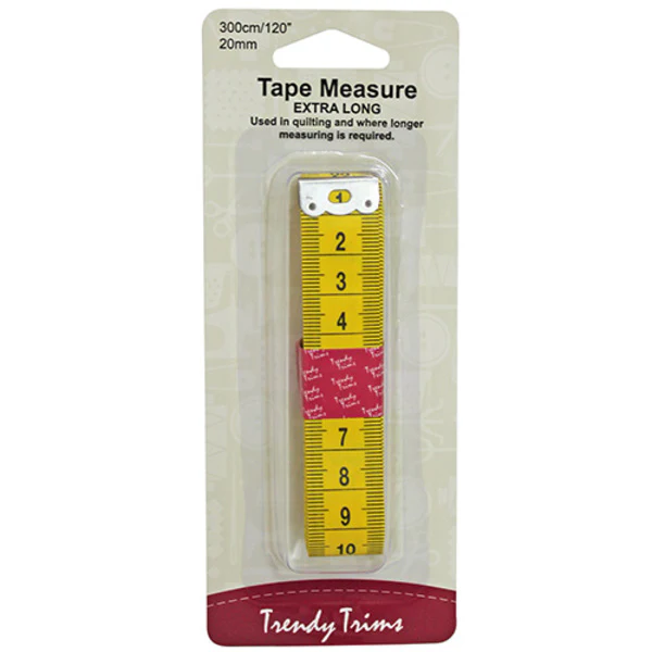TRENDY TRIMS Tape Measure