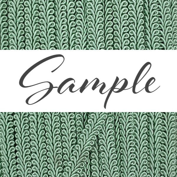 GIMP BRAID French 12mm #76 Green - Image 2