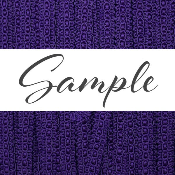 GIMP BRAID Lamp 10mm #38 Purple - Image 2