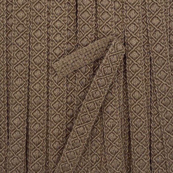 GIMP BRAID Zag 13mm Camel