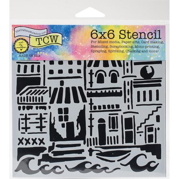 TCW Stencil Floating City