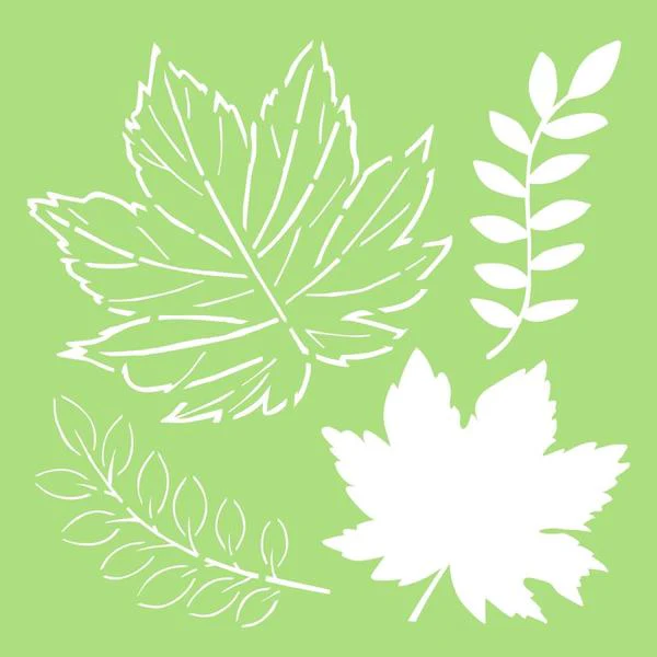 KAISERCRAFT Stencil Autumn Leaves