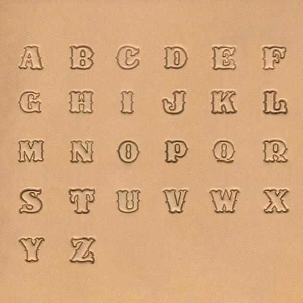 IVAN Alphabet Stamp Set