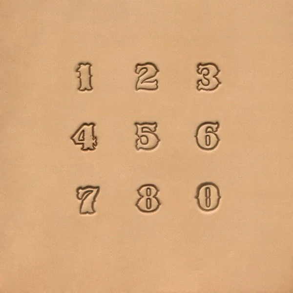 IVAN Number Stamp Set