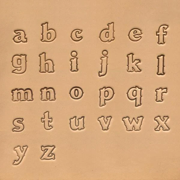 IVAN Lowercase Alphabet Stamp Set