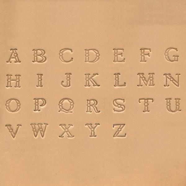 IVAN Fancy Alphabet Stamp Set
