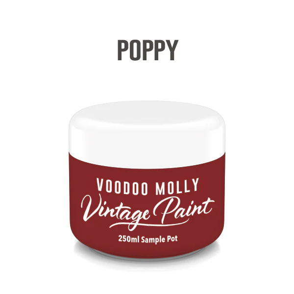 Vintage Paint Poppy - Image 3