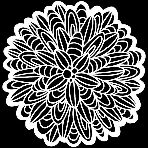 TCW Stencil Cactus Dahlia