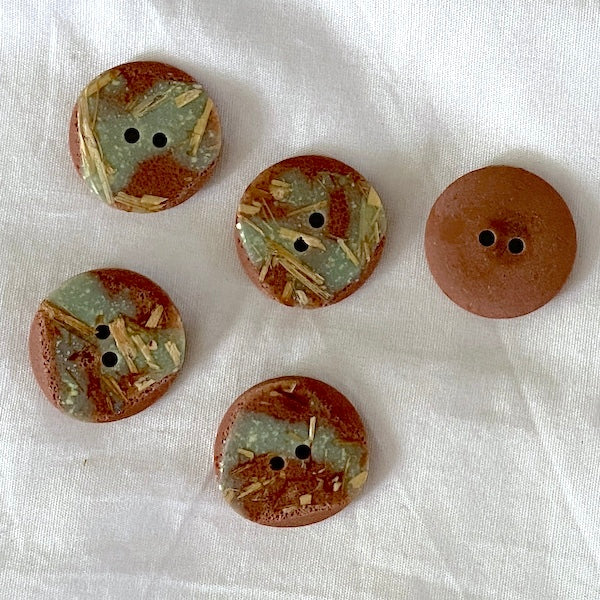 SULLIVANS Button 2-Hole Brown