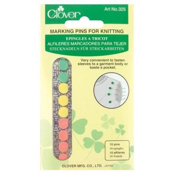 CLOVER Knit & Block Pins