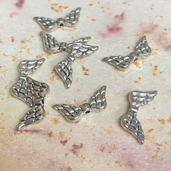 SULLIVANS Charm Silver Angel Wings