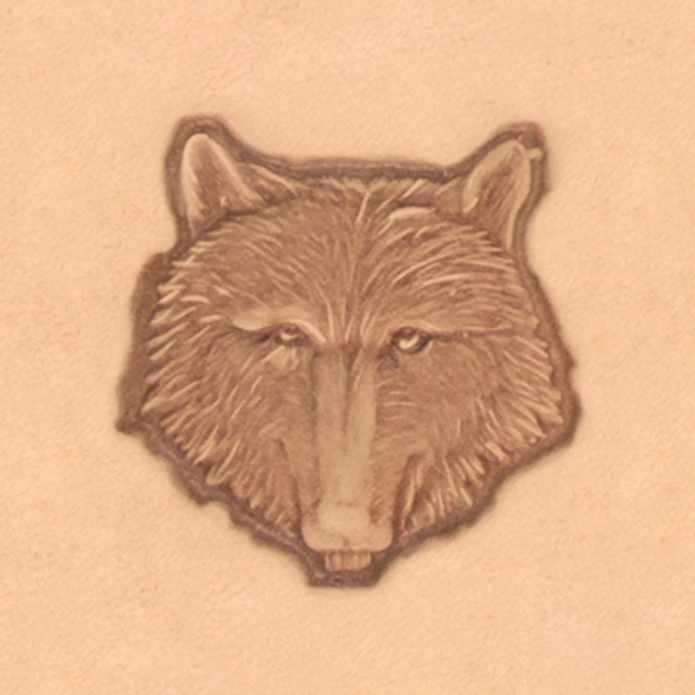 IVAN Wolf Head 3D Stamp