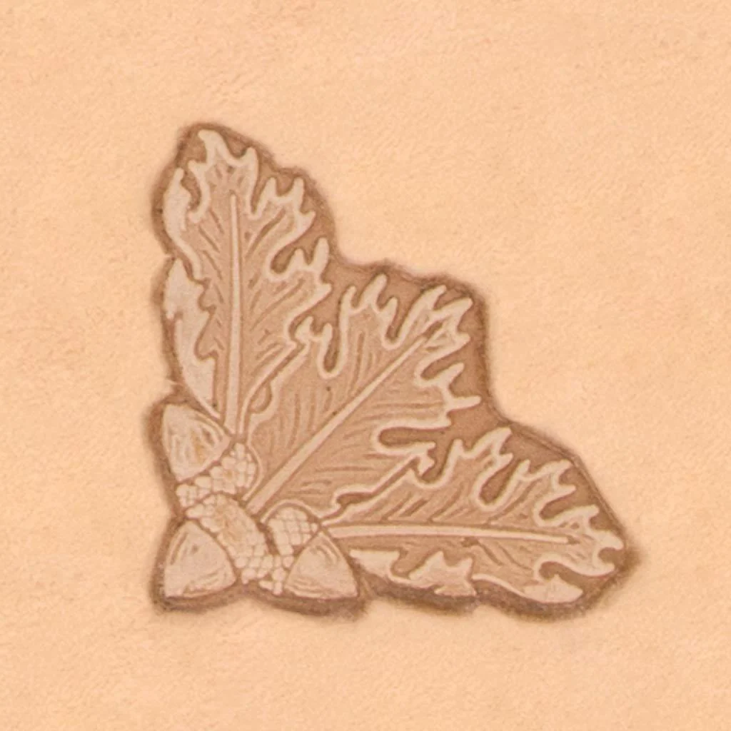 IVAN Oak Leaf Corner 3D Stamp
