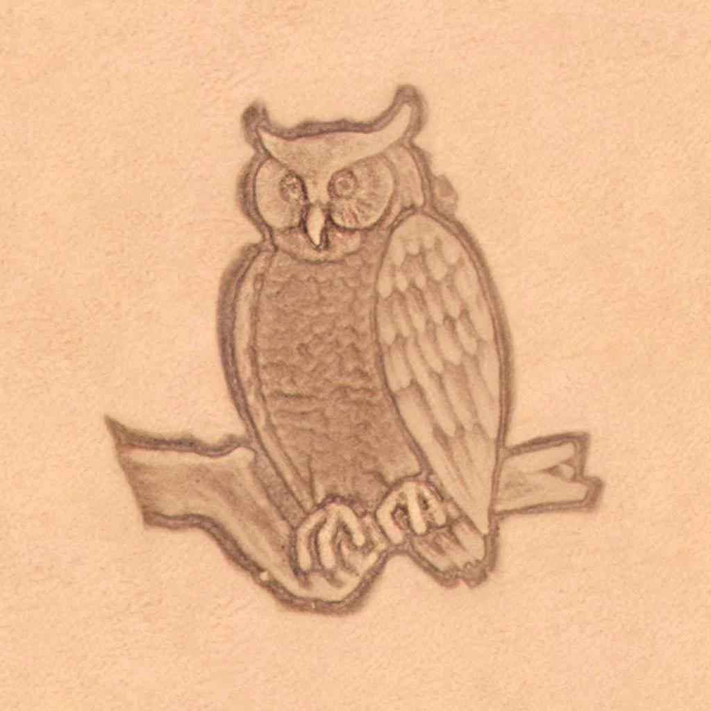 IVAN Owl 3D Stamp