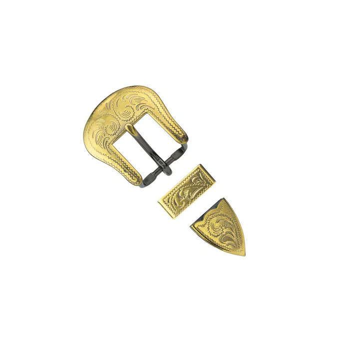 IVAN Engraved Buckle Set