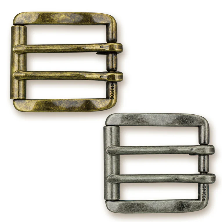 IVAN 2 Prong End Bar Roller Buckle