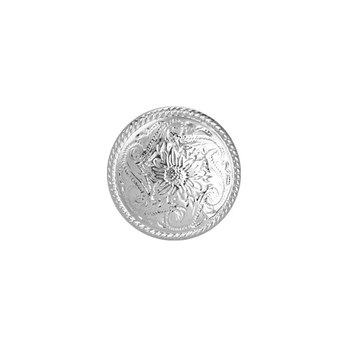 IVAN Silver Rope Concho - Image 3