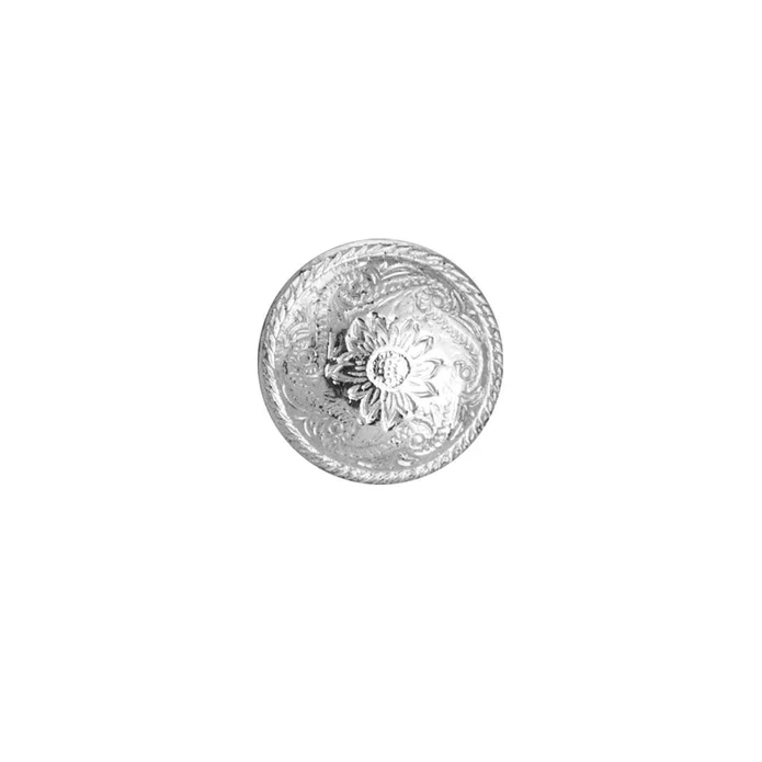 IVAN Silver Rope Concho - Image 4