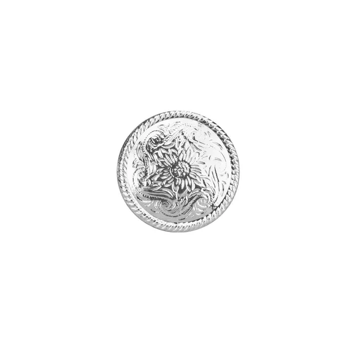 IVAN Silver Rope Concho - Image 6