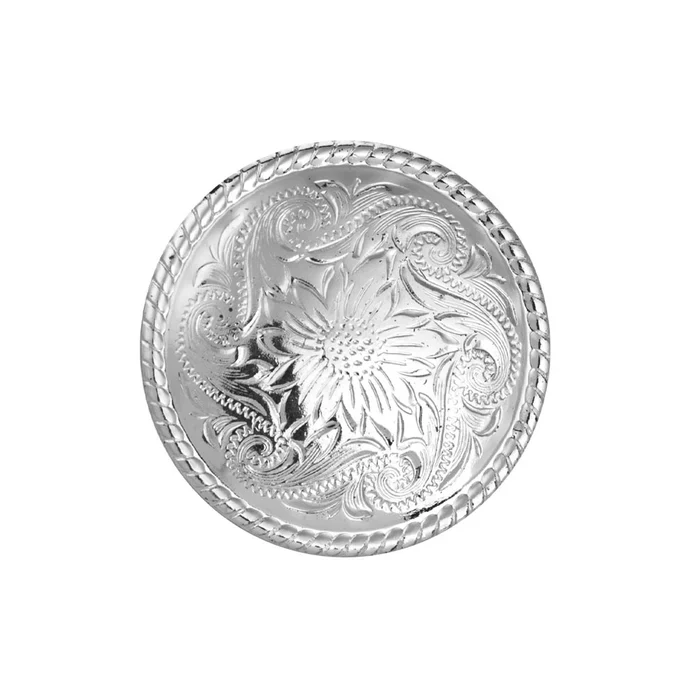 IVAN Silver Rope Concho - Image 7