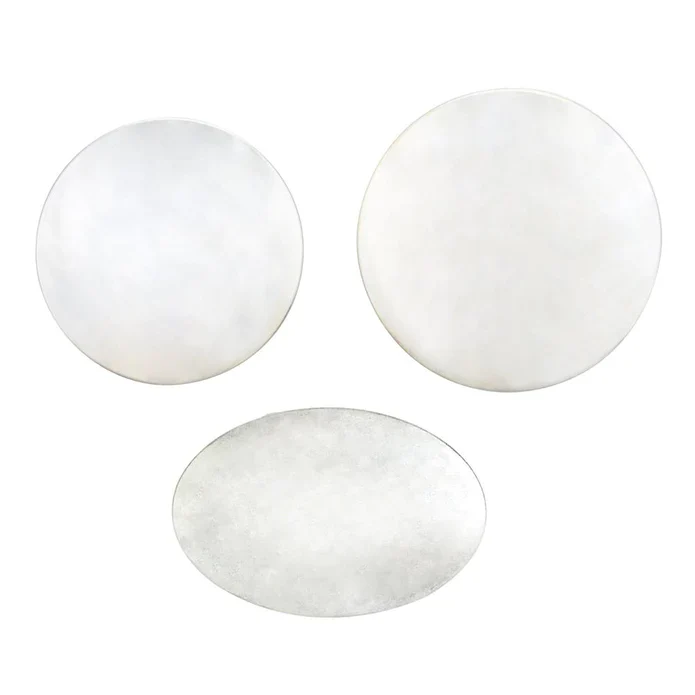 IVAN Plain Zinc Plated Concho