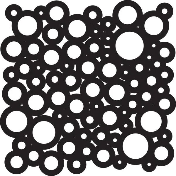 TCW Stencil Cosmic Bubbles