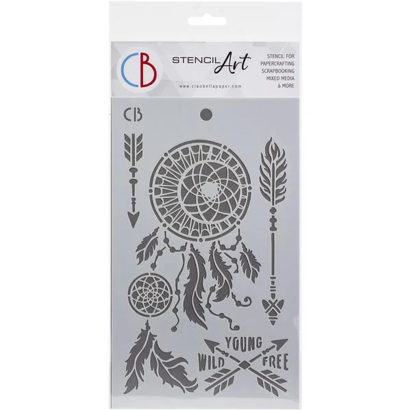 CIAO BELLA Stencil Dreamcatcher